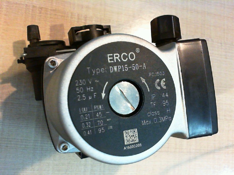 Насос циркуляционный DWP-15-50-A ERCO Neva Lux 8618
