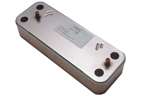 Теплообменник вторичный для газового котла Baxi  Luna/Eco/Initia (5655780) 16пл